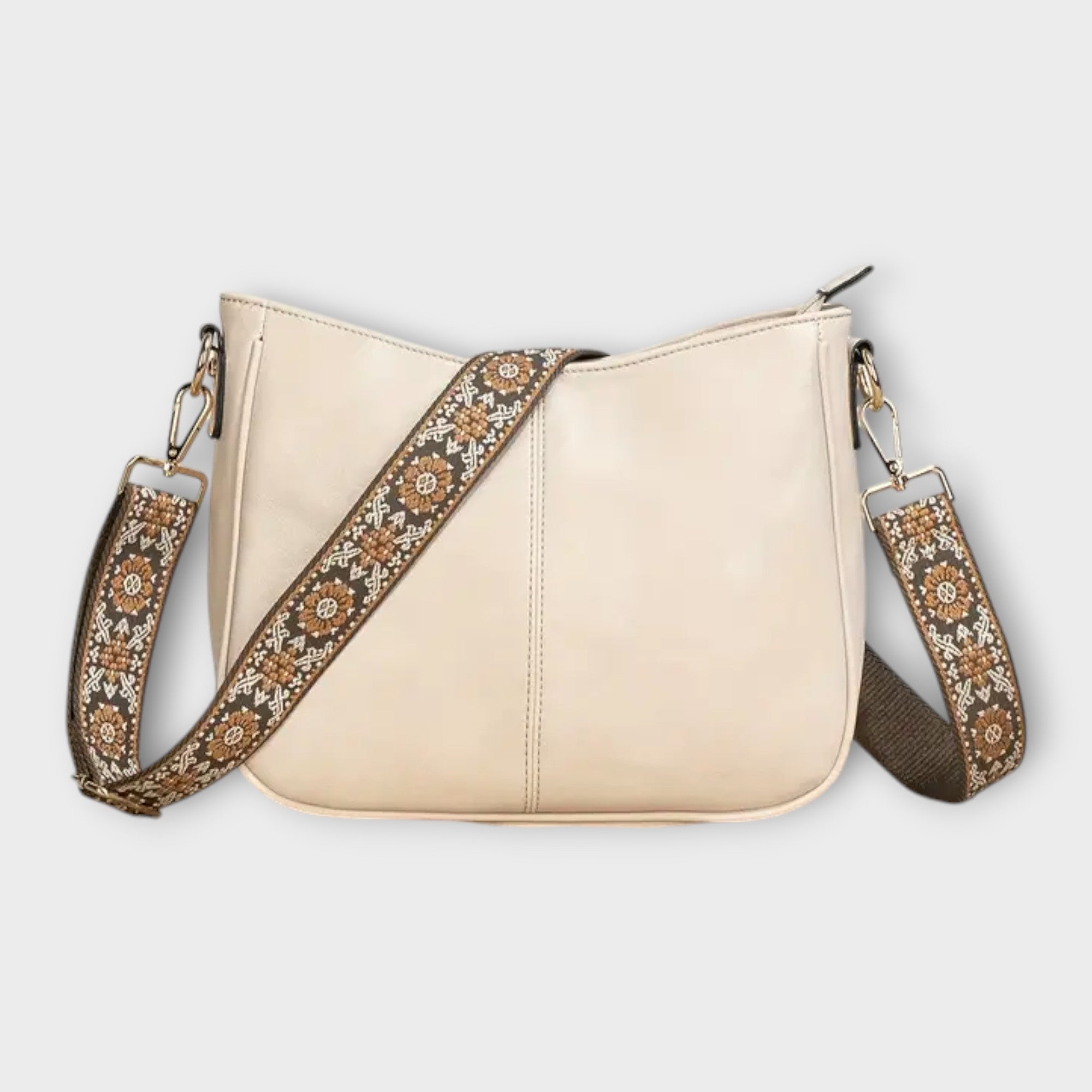 Philippine – Sac à bandoulière à détails dorés