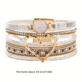 Boho Multilaags Leren Armband