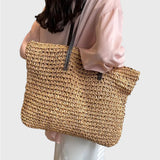 Blandine – Sac cabas tressé