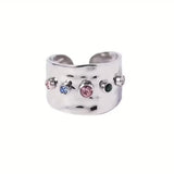 Vintage Gouden Cubic Zirconia Ring