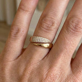 Soepele Crossover Wrap Ring