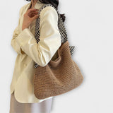 Mahaut – Sac cabas bohème tissé