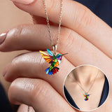Kleurrijke Ketting met Kolibrie
