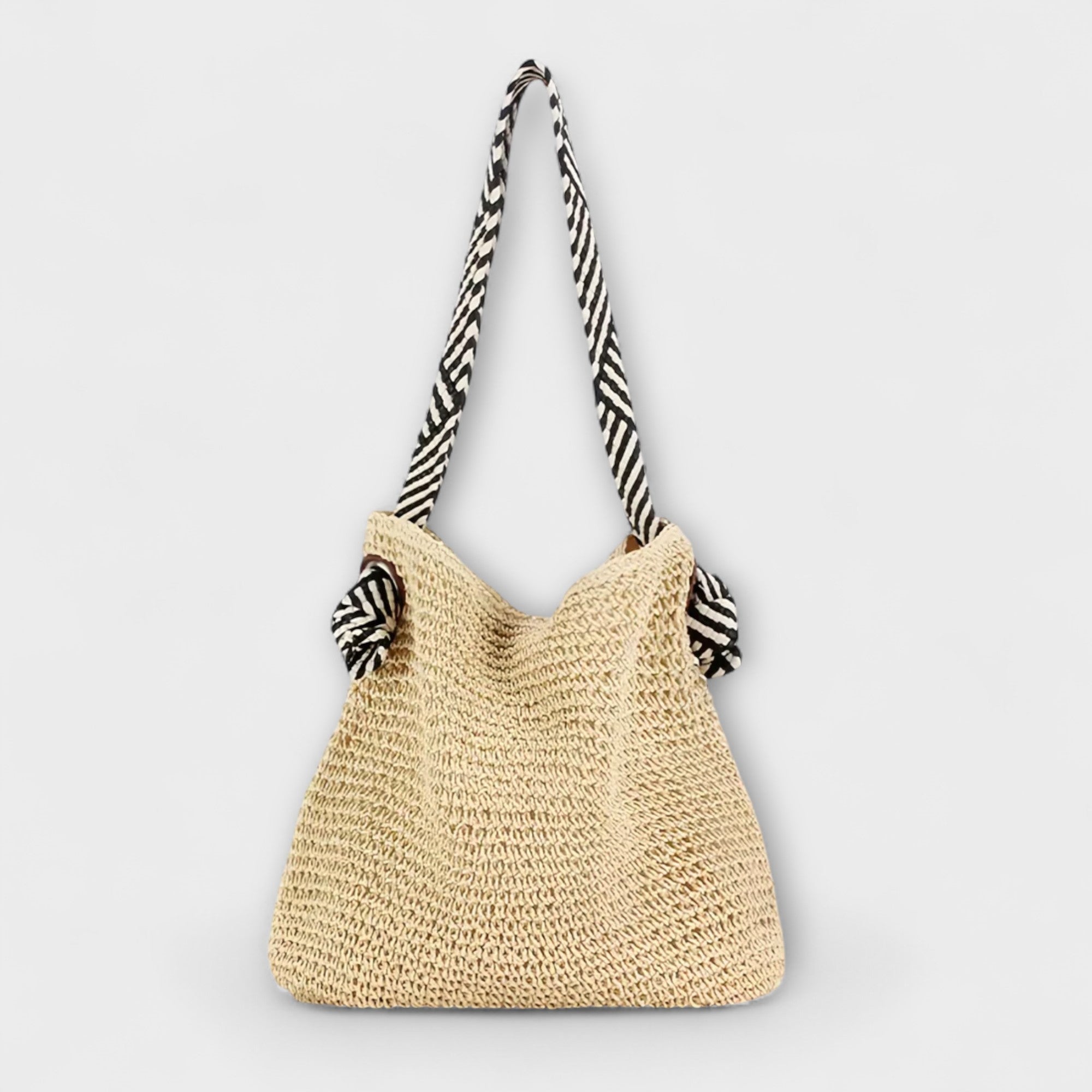 Mahaut – Sac cabas bohème tissé