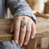 Blauwe Oceaan Ring™ – Stralend & Elegant