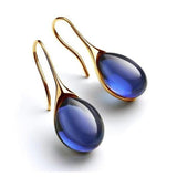 Minimalistische Kristallen Dangle Oorbellen