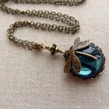 Vintage Ketting met Libelle