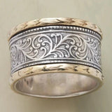 Vintage Ring in Goud en Zilver