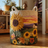 Panier à Linge Matelassé - Éclat de Soleil