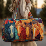 Sac de Voyage Matelassé - Cheval