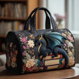 Sac de Voyage Matelassé - Dragon de Bibliothèque