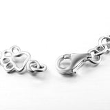 Zilveren Armband in Beperkte Editie met Charm in de Vorm van een Hondenpoot en Bot