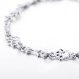 Zilveren Armband in Beperkte Editie met Charm in de Vorm van een Hondenpoot en Bot