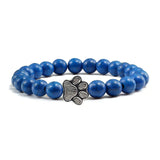 Armband met Pootjes van Kralen – Ontwerp in Natuurlijke Steen