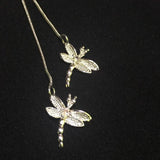 Halsketting met Libelle Hanger van Sterling Zilver