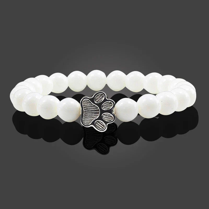 Armband met Pootjes van Kralen – Ontwerp in Natuurlijke Steen