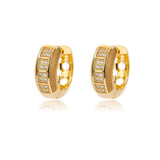 Tijdloze Cubic Zirconia Oorbellen