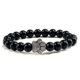 Armband met Pootjes van Kralen – Ontwerp in Natuurlijke Steen