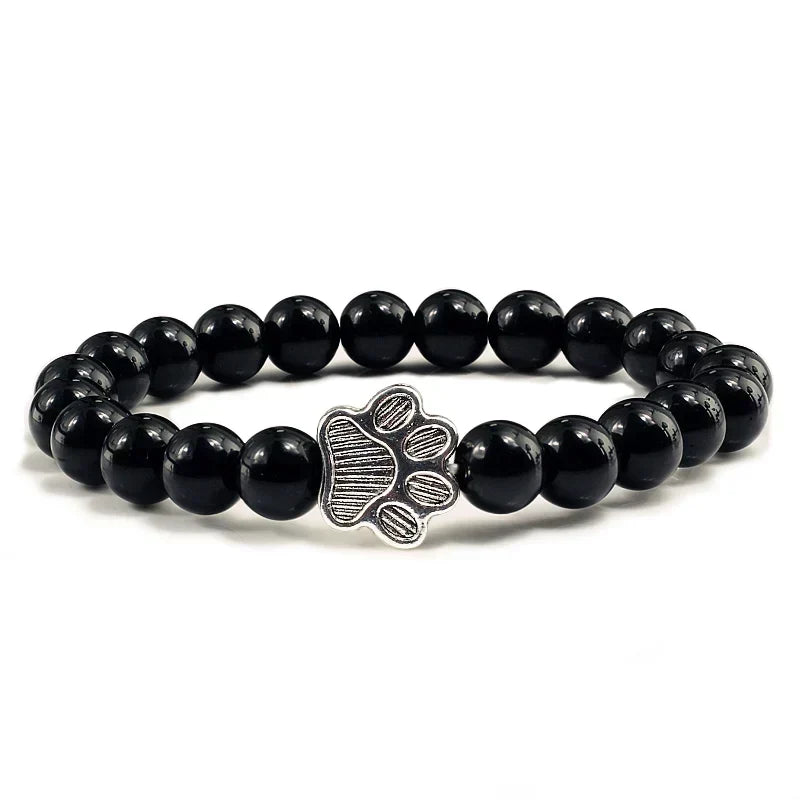 Armband met Pootjes van Kralen – Ontwerp in Natuurlijke Steen