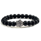 Armband met Pootjes van Kralen – Ontwerp in Natuurlijke Steen
