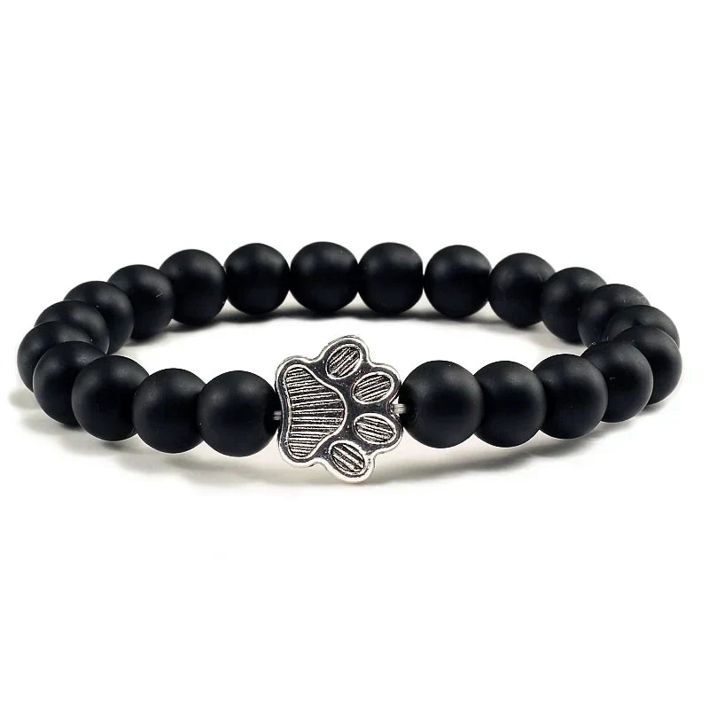 Armband met Pootjes van Kralen – Ontwerp in Natuurlijke Steen