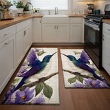 Victoire - Tapis de cuisine Esprit du Colibri (lot de 2)