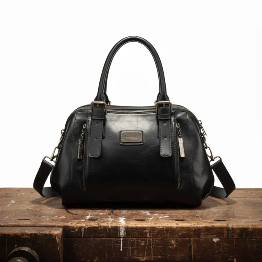 Daphné – Sac cabas structuré à boucles