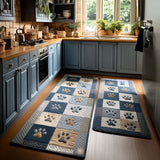Amélie - Tapis de cuisine Coin Câlin des Pattes (lot de 2)