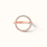 Ronde Cubic Zirconia Ring