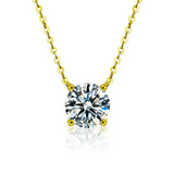 Gouden Plated Collier met Zirkonia's