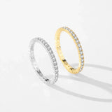 Minimalistische Verlichte Eternity Ring