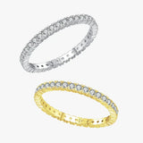Minimalistische Verlichte Eternity Ring