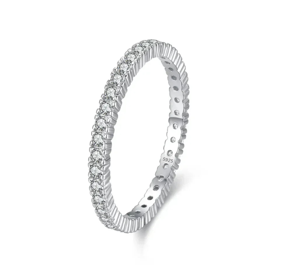 Minimalistische Verlichte Eternity Ring