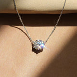 Elegante Solitaire Hanger met Kristal