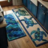 Lou - Tapis de cuisine Voyage en Mer (lot de 2)