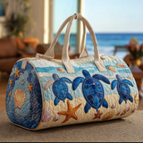 Sac de Voyage Matelassé - Tortue Marine