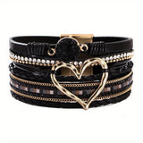 Boho Multilaags Leren Armband