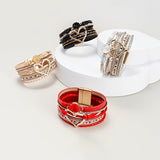 Boho Multilaags Leren Armband