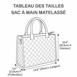 Sac à main - Magnolias Violets