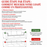 Agathe - Housse de canapé matelassée style western