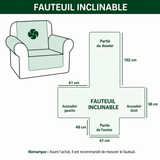 Maëlys - Housse de canapé matelassée Coin Lecture