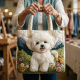 Sac à main matelassé – Chien enchanté