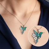 Prachtige Hummingbird Ketting met Bonus Oorbellen – Tijdelijke Aanbieding