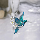 Prachtige Hummingbird Ketting met Bonus Oorbellen – Tijdelijke Aanbieding