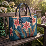 Sac à main - Lys roses