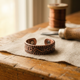 Koper Fern Ring