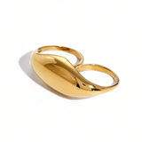 Tijdloze Gouden Dubbele Ring