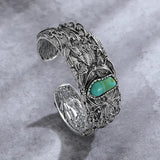Vintage Armband met Turquoise Steen