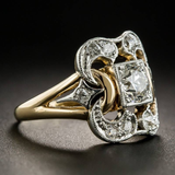 Gouden Ring Elegance™ – Zirkoon Glans