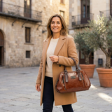 Daphné – Sac cabas structuré à boucles